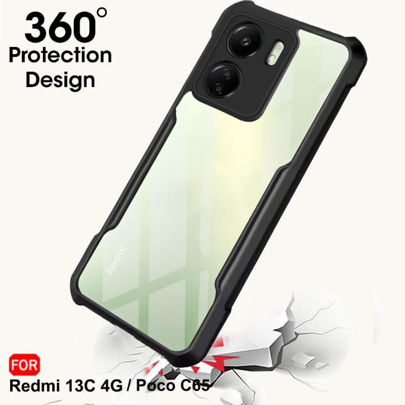 เคสกันกระแทก Redmi 13C เคสคลุมกันกล้อง กันกระแทก