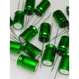 Nichicon MUSE ES BP 100uf 25v Bipolar Capacitor bipolar bp คาปาซิเตอร์ ตัวเก็บประจุ ไบโพลาร์ ไบโพล่า ไม่มีขั้ว