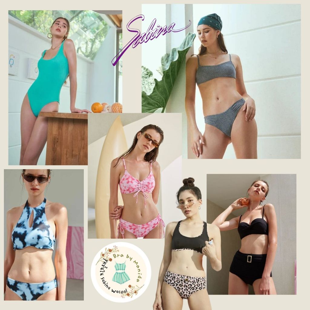 Sabina ชุดว่ายน้ำ Collection : Spring in color***สินค้าใหม่ ไม่มีตำหนิ  ขายชนช็อป*****