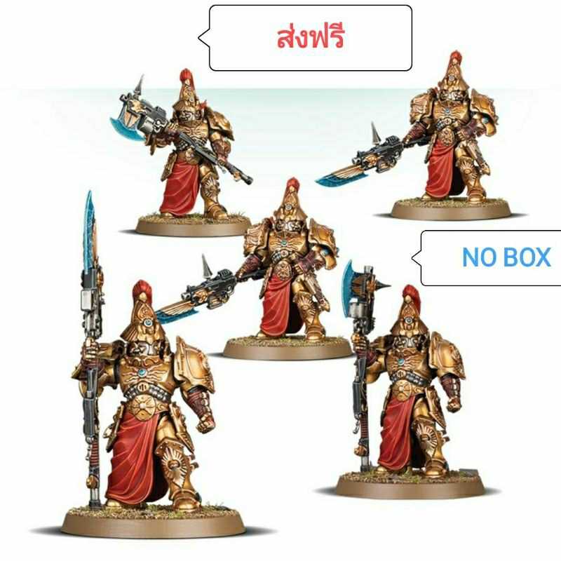CUSTODIAN WARDENS ×5 from ADEPTUS CUSTODES COMBAT PATROL box 40k WARHAMMER