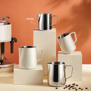 360ml/600ml เหยือกตีฟองนม ถ้วยตีฟองนม พิชเชอร์ ถ้วยตีฟองนม สแตนเลส Stainless Milk Pitcher สเตนเลส304