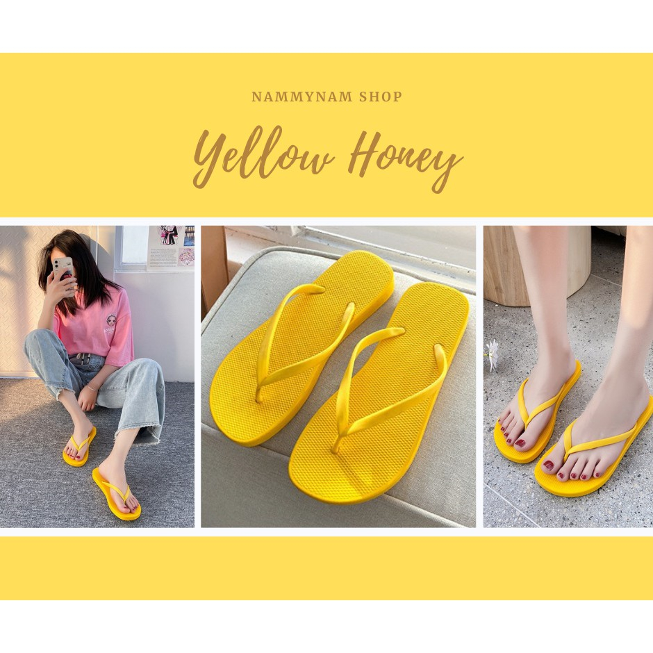 **ส่งด่วนภายในวัน** (มีไซส์ใหญ่ 36-45) รองเท้าแตะหูหนีบ งานเกาหลี สีพาสเทล สีพื้น