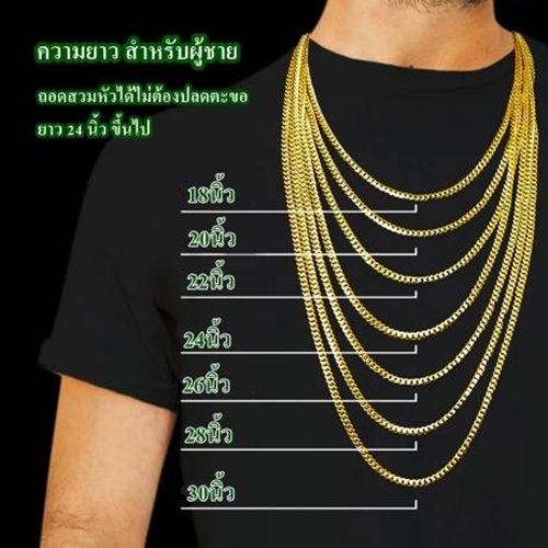 ลายห่วงคู่ สั่งทำ เพิ่มองค์ระได้ สแตนเลสแท้เกรด304 ไม่ลอก ไม่ดำ ใส่อาบน้ำได้ปกติ เครื่องประดับ สร้อยคอ ใส่ได้ทั้งเด็ก - รูปที่ 3