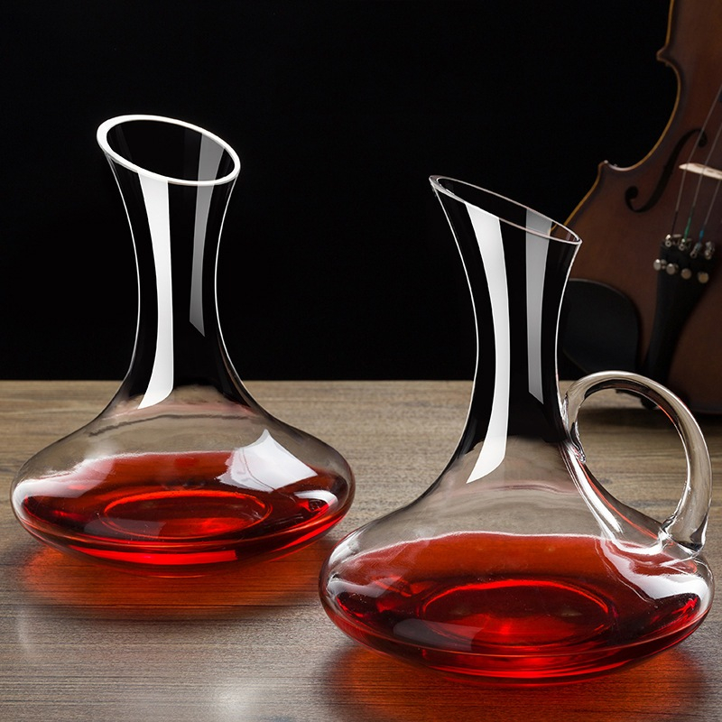 【พร้อมส่งในไทย】เหยือกพักไวน์แดง decanter ดีแคนเตอร์ Retainer แก้วไวน์ ขวดเก็บไวน์แดงขวดไวน์ ขนาดใหญ่ 1500ml 1.5L