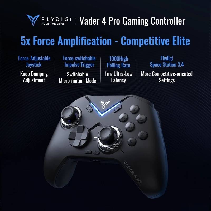 🇹🇭ประกันศูนย์ไทย 1 ปี จอยเกม Flydigi Vader 4 Pro Multi-Platform Controller ปุ่ม Micro Switch จอยเกมส์ คอมพิวเตอร์ มือถือ