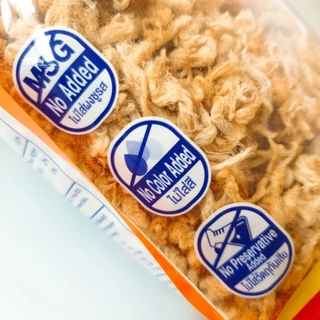 หมูหยองเจ๊ไน้ (มี อย.) กรอบฟู อร่อย รสเข้มข้น เกรดพรีเมี่ยม เนื้อหมูล้วน ขนาด 190/250/500 กรัม ผลิตใหม่ ส่งเร็ว อร่อยจิง