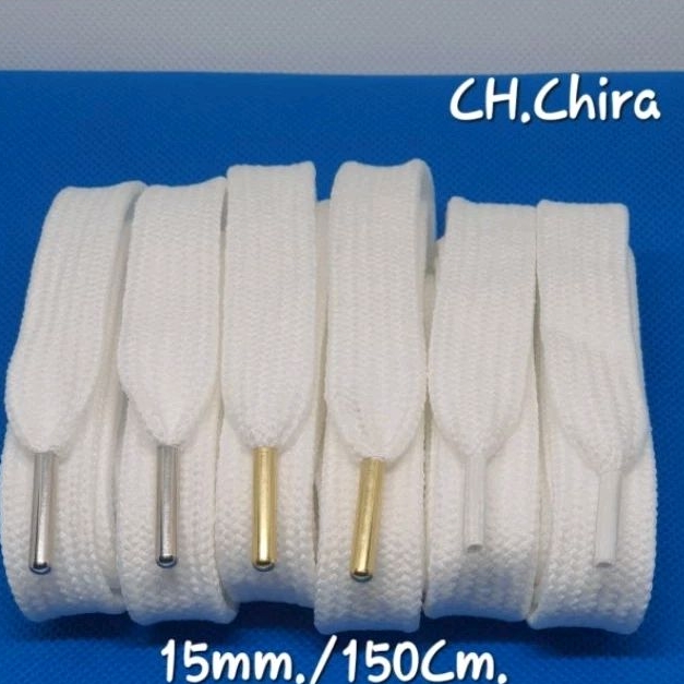 เชือกบวม เชือกอ้วน เชือกเส้นใหญ่ สีขาว 15mm./150 Cm.(1คู่=2เส้น)