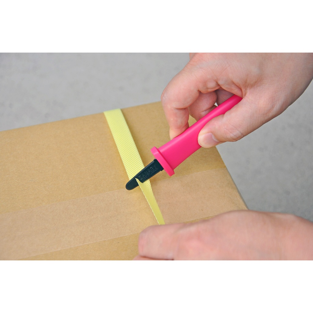 มีด คัตเตอร์ ญี่ปุ่น ที่ตัดกล่อง กล่องกระดาษ ที่ตัดเทป PP แท่นตัดเทป เปิด กล่อง CANARY Safety Box Cutter / Ichinen — صورة 5