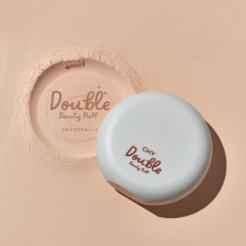 🩵 Chy Double Beauty Puff SPF 30 PA+++ 7 g  ซีเอชวายดับเบิ้ลบิวตี้พัฟ SPF 30 PA+++
