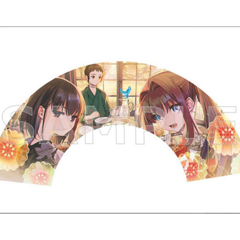 พัดจากเรื่อง mahoutsukai no yoru (Witch on the holy night) Illustration by TAa มือ1 ไม่แกะซีล