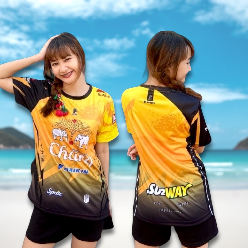 เสื้อกีฬา ผ้าพิมพ์ลาย นุ่ม ลื่น ระบายอากาศ ไม่ร้อน ผู้หญิงผู้ชายใส่ได้ วิ่ง ออกกำลังกาย เบา สบาย