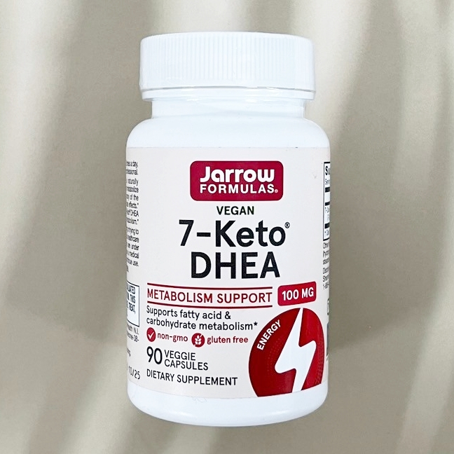 [Jarrow Formulas®] 7-Keto DHEA 100 mg 90 Veggie Capsules 7-คีโต ดีเอชอีเอ