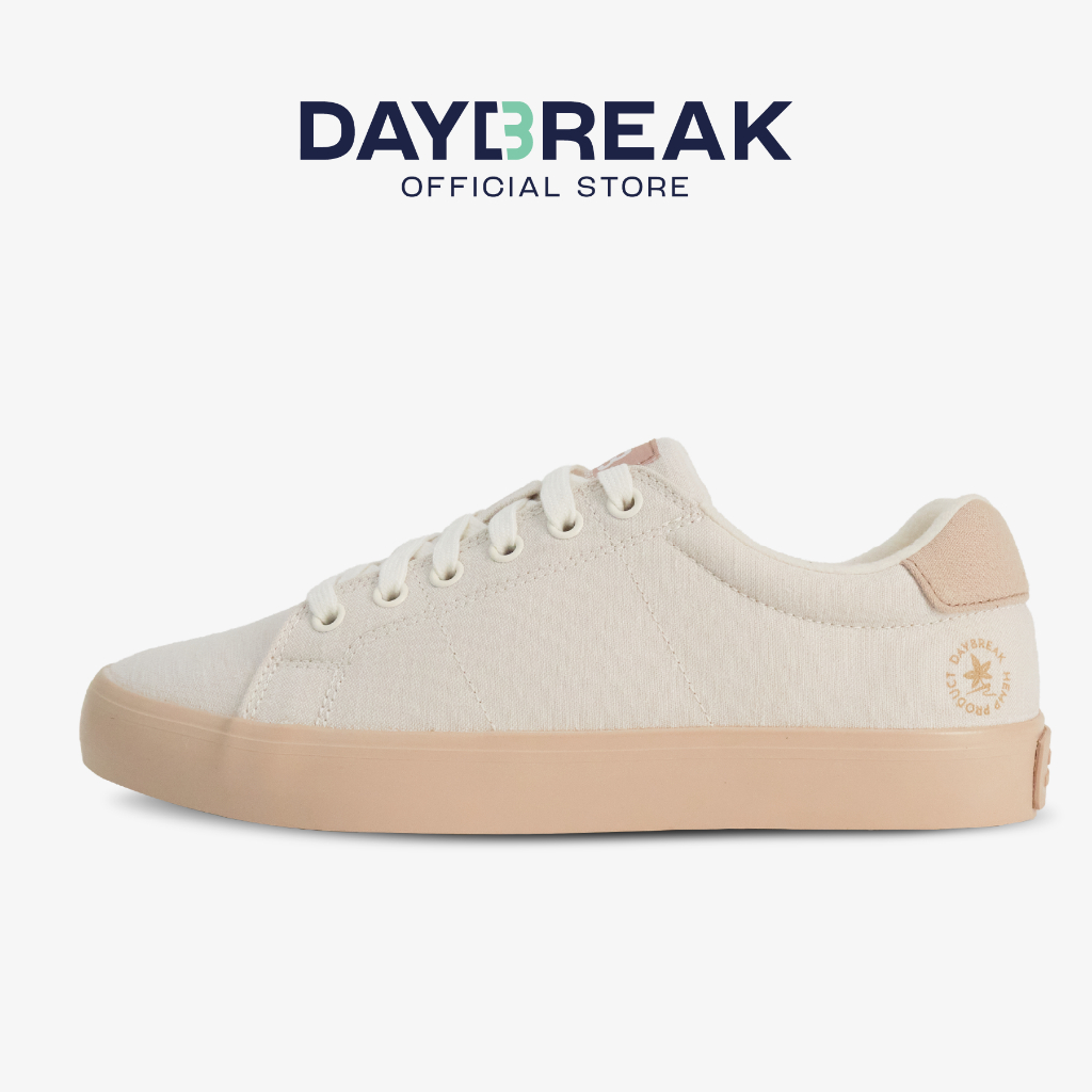 DAYBREAK Canas รองเท้าผ้าใบเส้นใยกัญชง ลดกลิ่นอับ สี Retro Sand ผู้ชาย ผู้หญิง