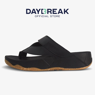 DAYBREAK Softwood Toe-Post  สีดำ รองเท้าแตะสุขภาพ แบบสายไขว้…