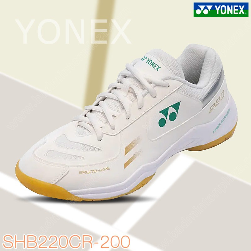 【 ของแท้ 💯% 】รองเท้าแบดมินตันโยเน็กซ์ SHB220CR สีขาวนวล (SHB220CR-200)