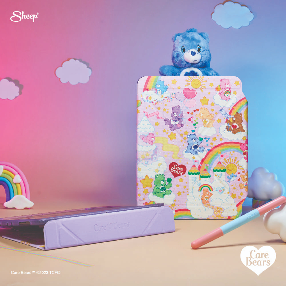 [People Explorer/Town] Care Bears Collection:People เคสสำหรับไอแพด Pro11M1-M2/Air4-6/Pro12.9/Gen10/Pro 11 M4 ลายแคร์แบร์ - รูปที่ 5