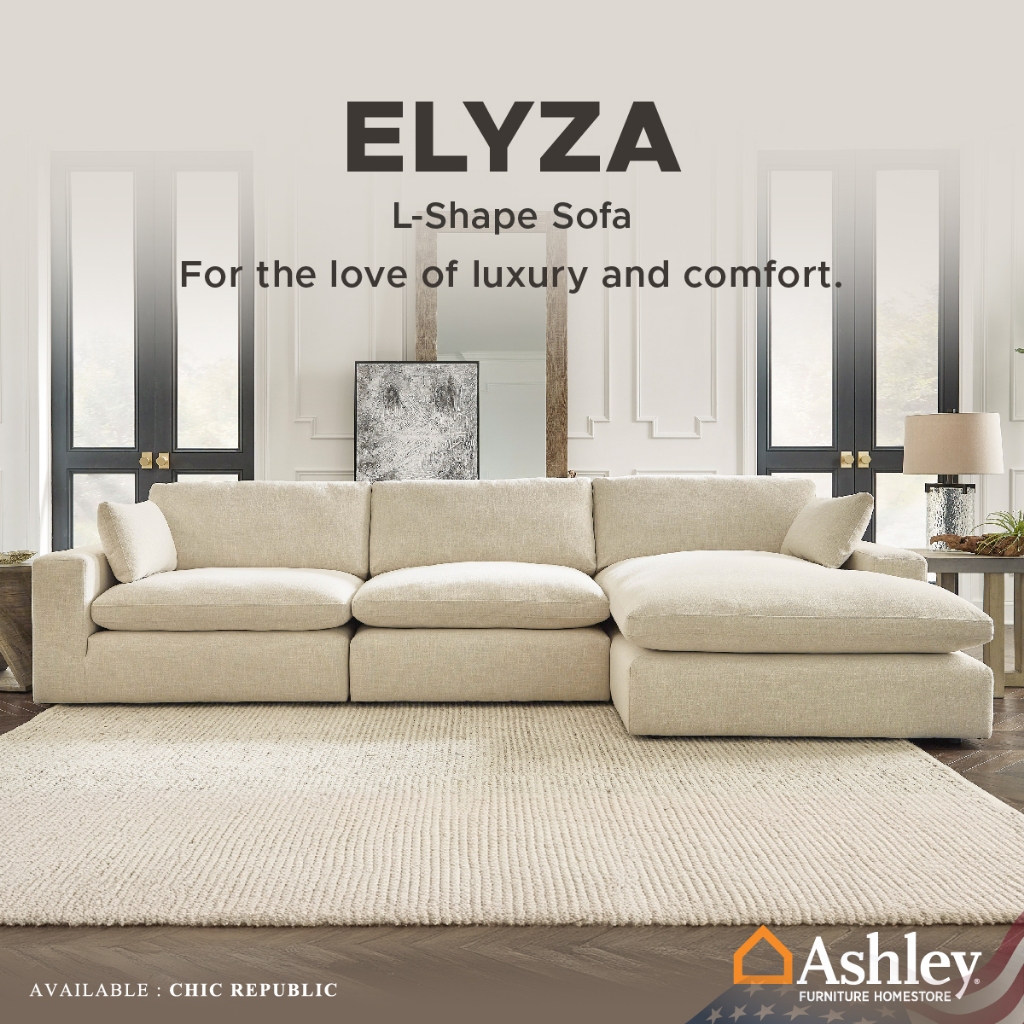 Ashley โซฟาทรง L รุ่น ELYZA/L,L-Shape Sofa