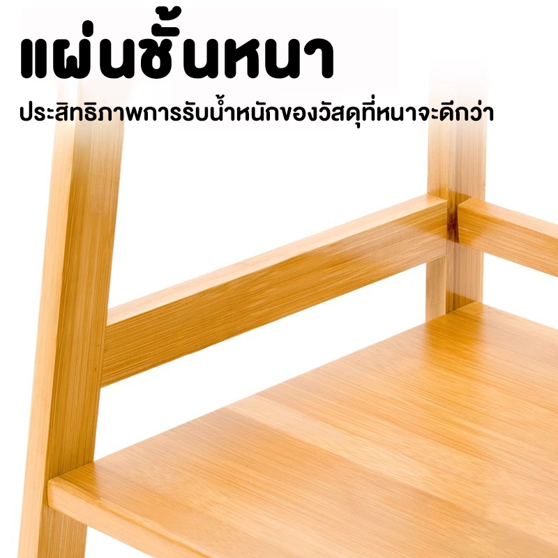 MICI ชั้นวางของ อเนกประสงค์ ชั้นวางของในครัว ชั้นวางคุณภาพสูง ประหยัดพื้นที่ ทรงสี่เหลี่ยมคางหมูรับน้ำหนักได้200kg Shelf - รูปที่ 3