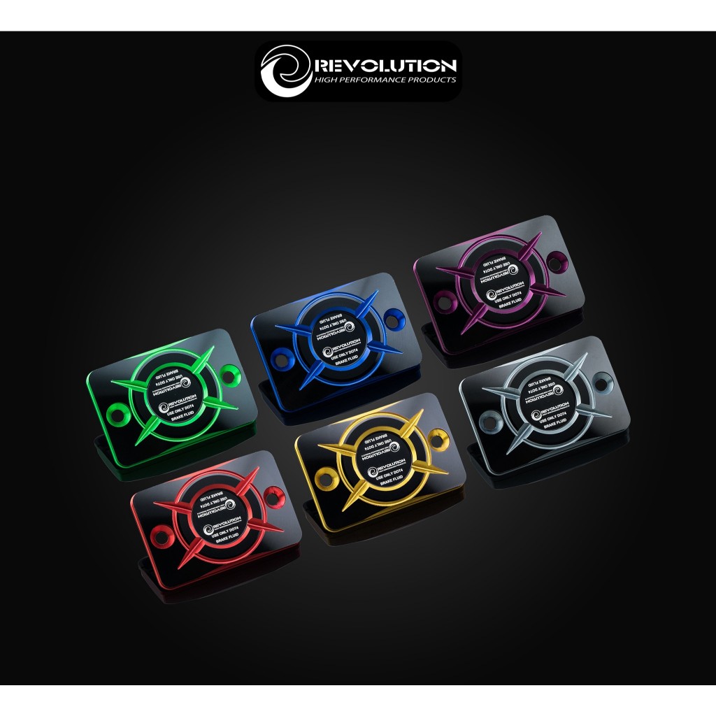 ฝาปิดกระปุกดิสเบรคหน้า ทูโทน REVOLUTION PCX-160/ADV-150,160,350/FORZA-300,350