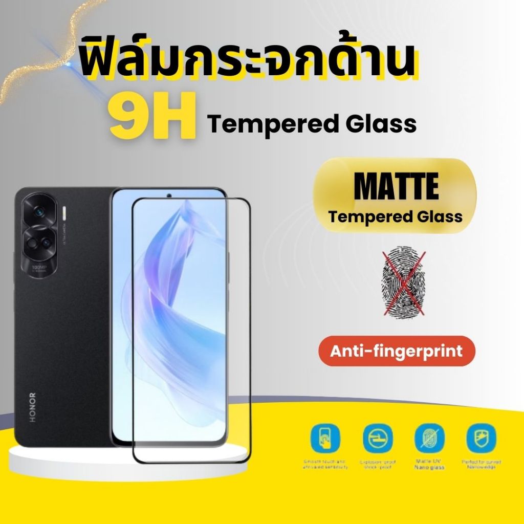 ฟิล์มกระจกแบบด้านใช้สําหรับhonor X6B/X5PLUS/X5,honor 90lite,ฟิล์มกระจกเต็มจอ,ฟิล์มกระจก,