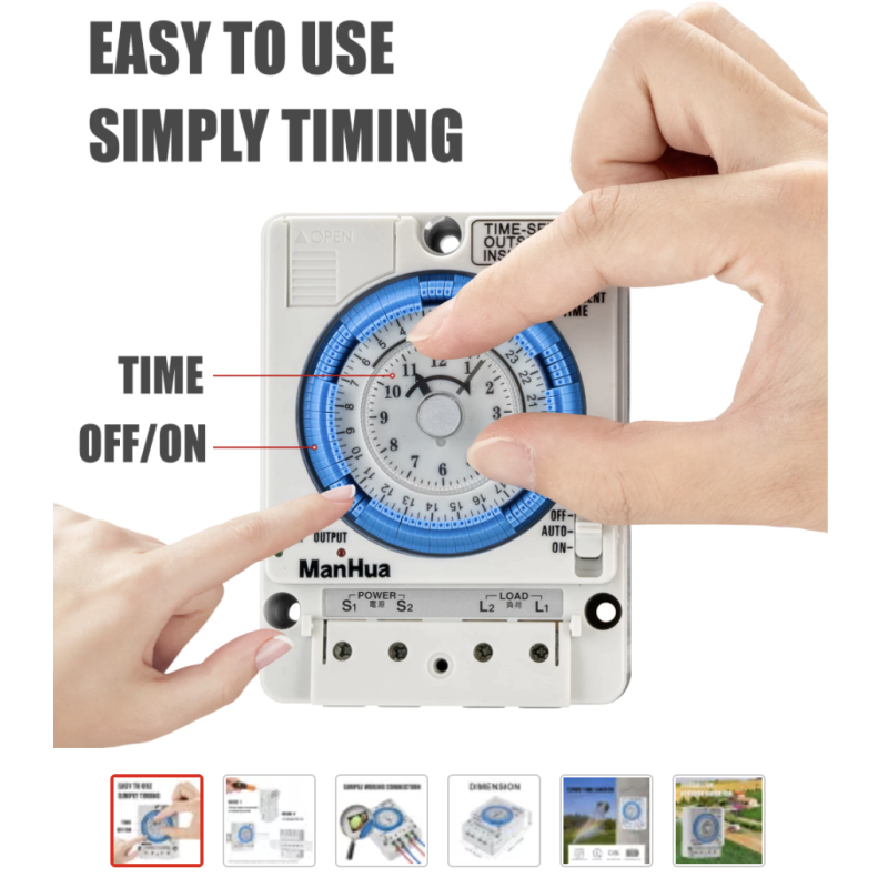 Digital Timer Switch พร้อมแบตเตอรี่สำรอง รุ่น TB388 / KG316T -ll