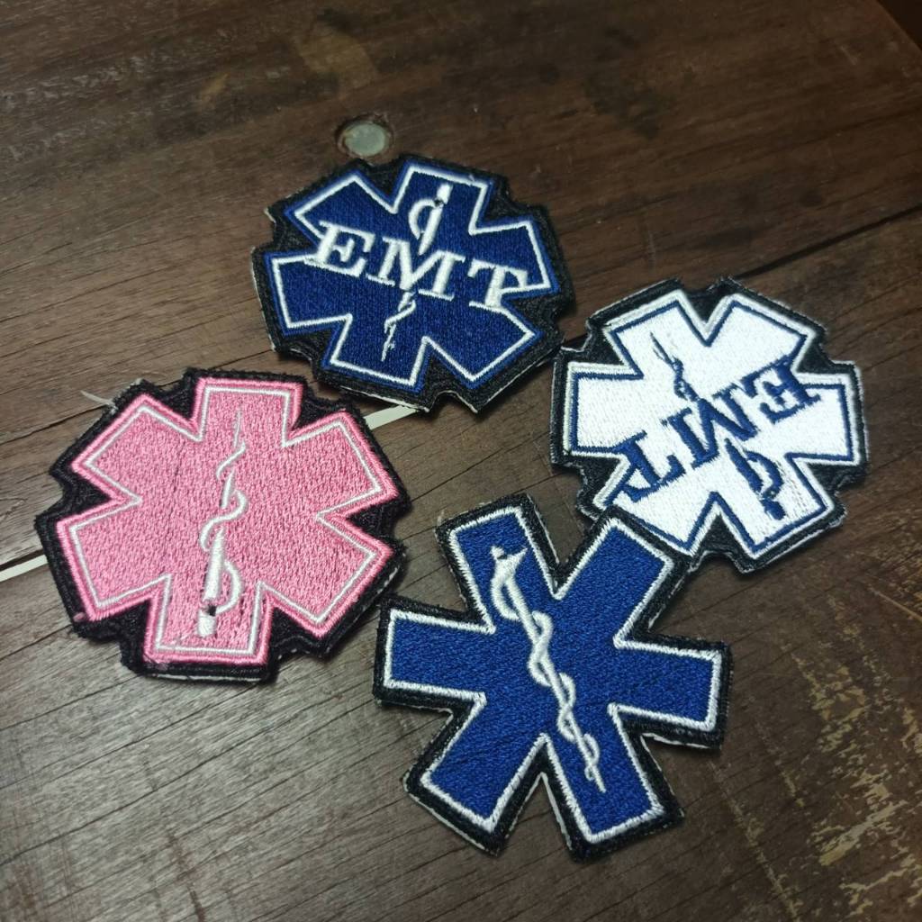 Tec40store CQI Products Vel patch EMT Logo Arm band อาร์มตีนตุ๊กแก Made in THAILAND ไรท์สาระกับครูแว