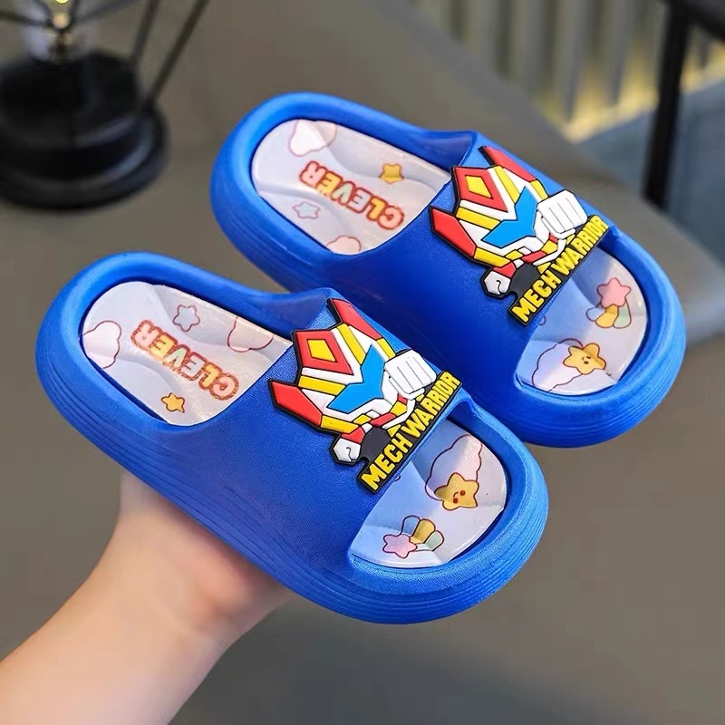MECH05 รองเท้าแตะUltraman ขนาดกลางและขนาดใหญ่เด็ก baby life