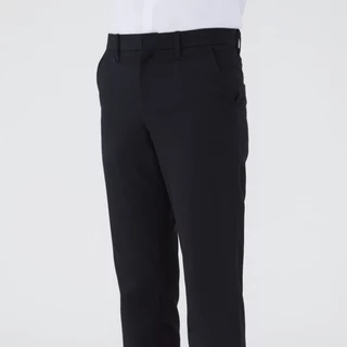 ARROW กางเกงทำงาน ทรง Slim fit ( ทรงเข้ารูป ขากระบอกเล็ก ) แบบไม่มีจีบ สีดำ MSCS801A5-BL