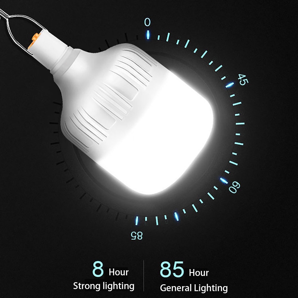ไร้สาย ไฟฉุกเฉิน หลอดไฟ led โคมไฟ ไฟฉาย LED(แบบชาร์จไฟได้) ไฟแคมป์ปิ้ง สปอตไลท์พกพา light 100W 300W 500W 800W 1200W NO.1 ราคา ถูกที่สุด ดีลบีเคเค แกลเลอรีภาพที่ 6