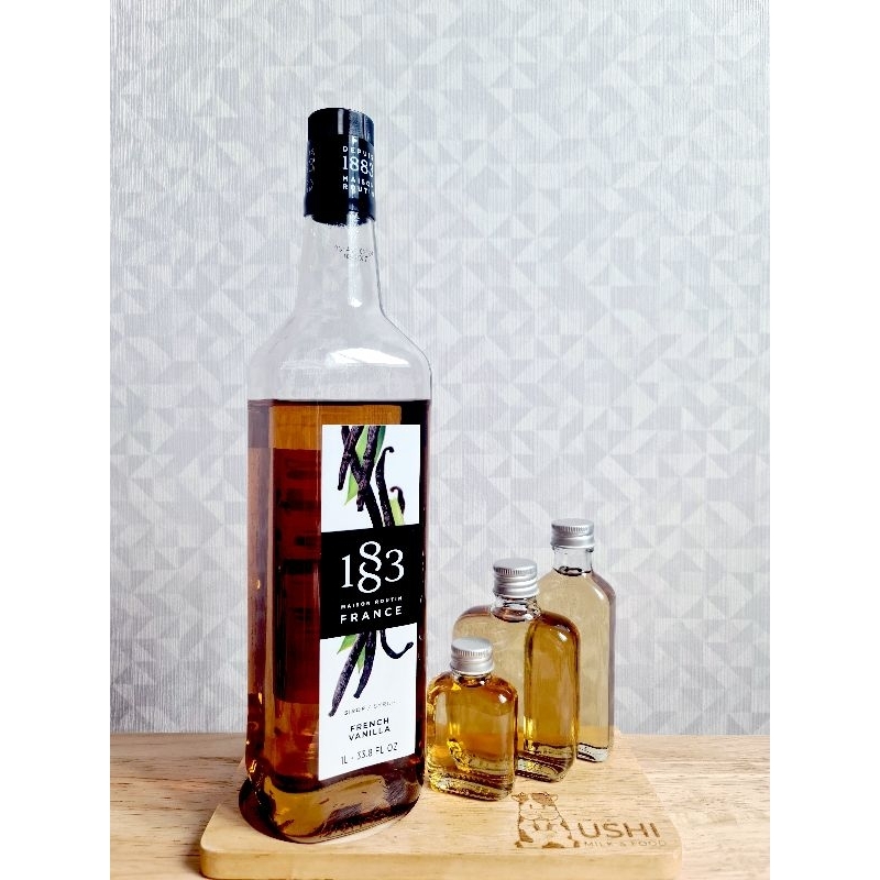 ไซรัปกลิ่นเฟรนช์วนิลลา French Vanilla [> แบ่งขาย <] แบรนด์ 1883 Syrups made in France 🇨🇵