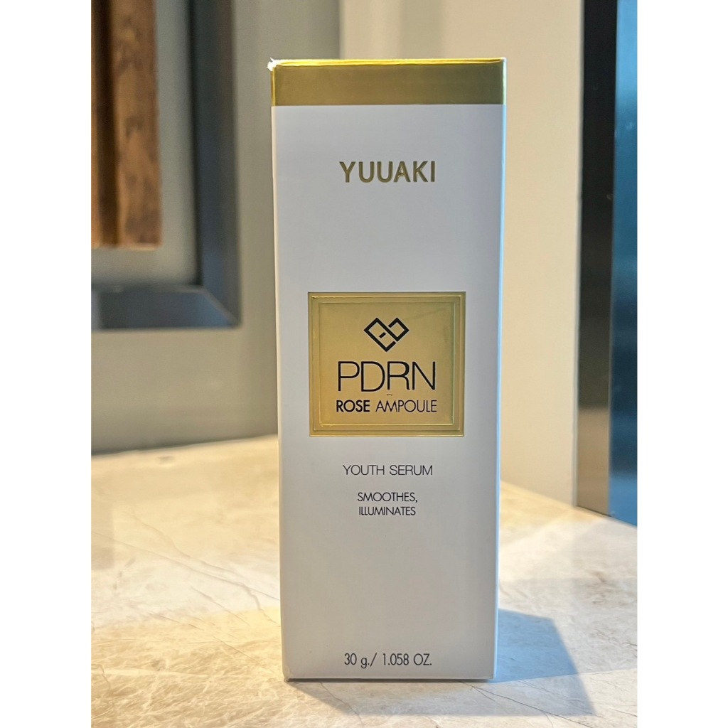 [ เซรั่มPDRN 10,000ppm ผิวฉ่ำโกลว์]YUUAKI PDRN ROSE AMPOULE YOUTH SERUM 30 ml. ยูอากิ พีดีอาร์เอ็นโรสแอมพูวยูธ เซรั่ม