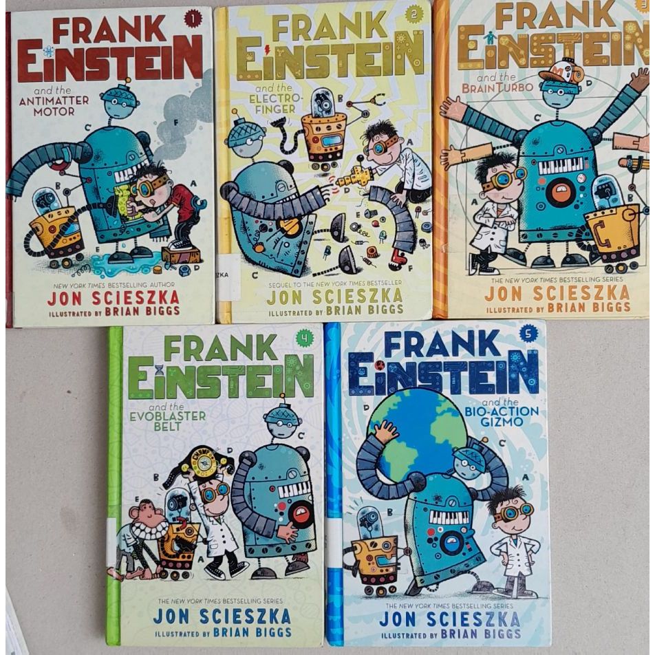 h85 Frank Einstein Fiction หนังสือมือสอง ปกแข็ง