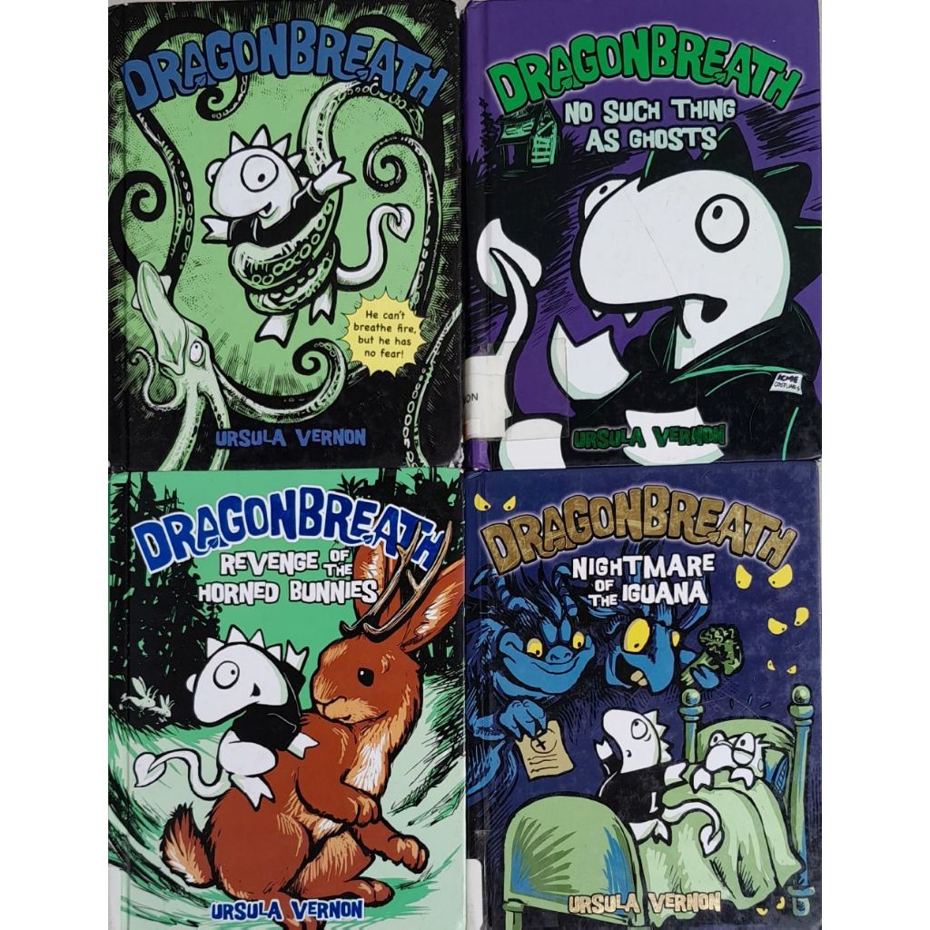 h87 Dragonbreath Fiction หนังสือมือสอง ปกแข็ง