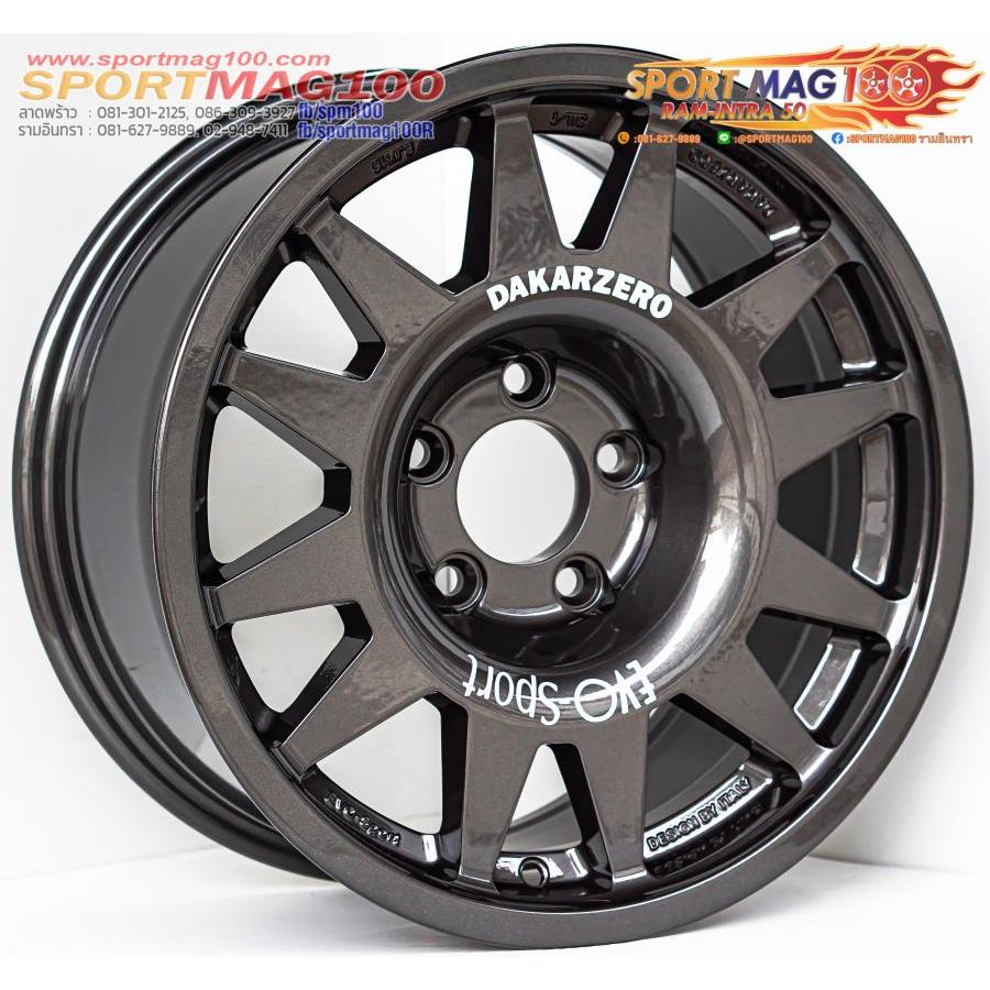 ล้อแม็กซ์ Kspeed EVO Cross 349 5รู114 สีเทา 8-16นื้ว 5รู114 ET20[21183]