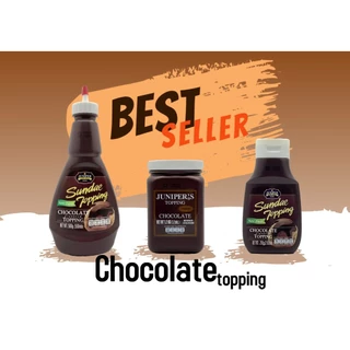 Juniper Chocolate Topping 1.2KG(จูนิเปอร์ ช็อกโกแลต ท็อปปิ้ง 1.2 กิโลกรัม)***จำกัดการสั่งซื้อ 8กระปุก/ออเดอร์***