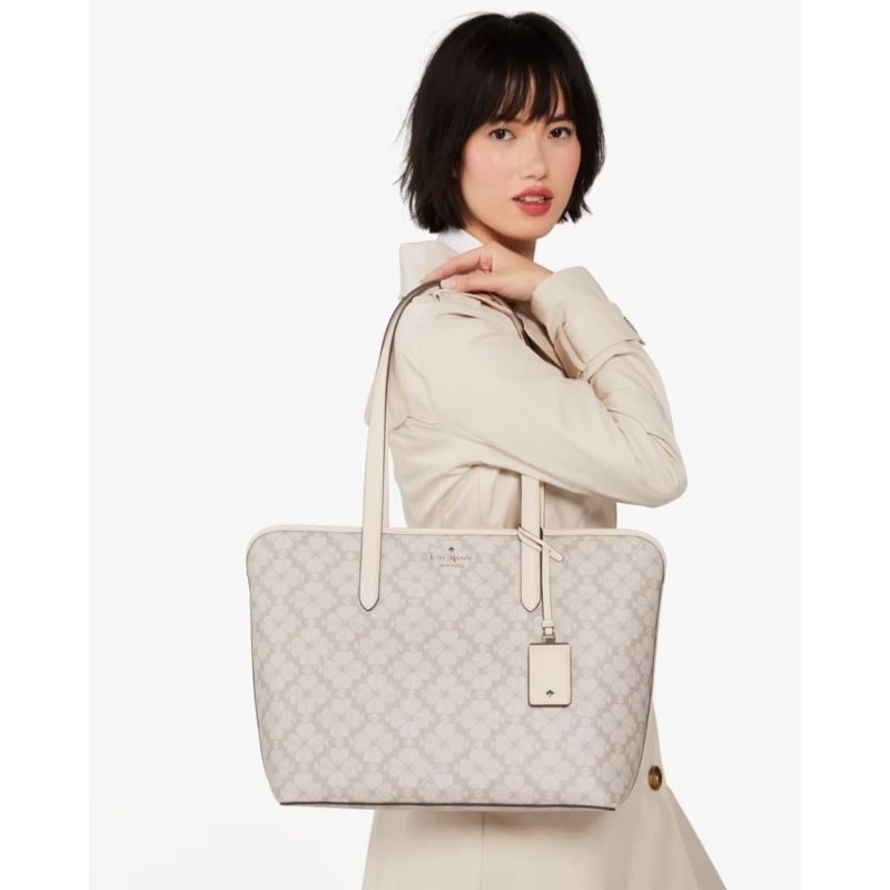 Tote Kats Spade Signature Spade Flower Tote KG086