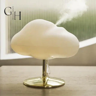 Goose Hours เครื่องกระจายความชื้นในอากาศ เครื่องพ่นไอน้ำ Cloud Humidifier 270ml Essential Oil Diffuser LED Night Light