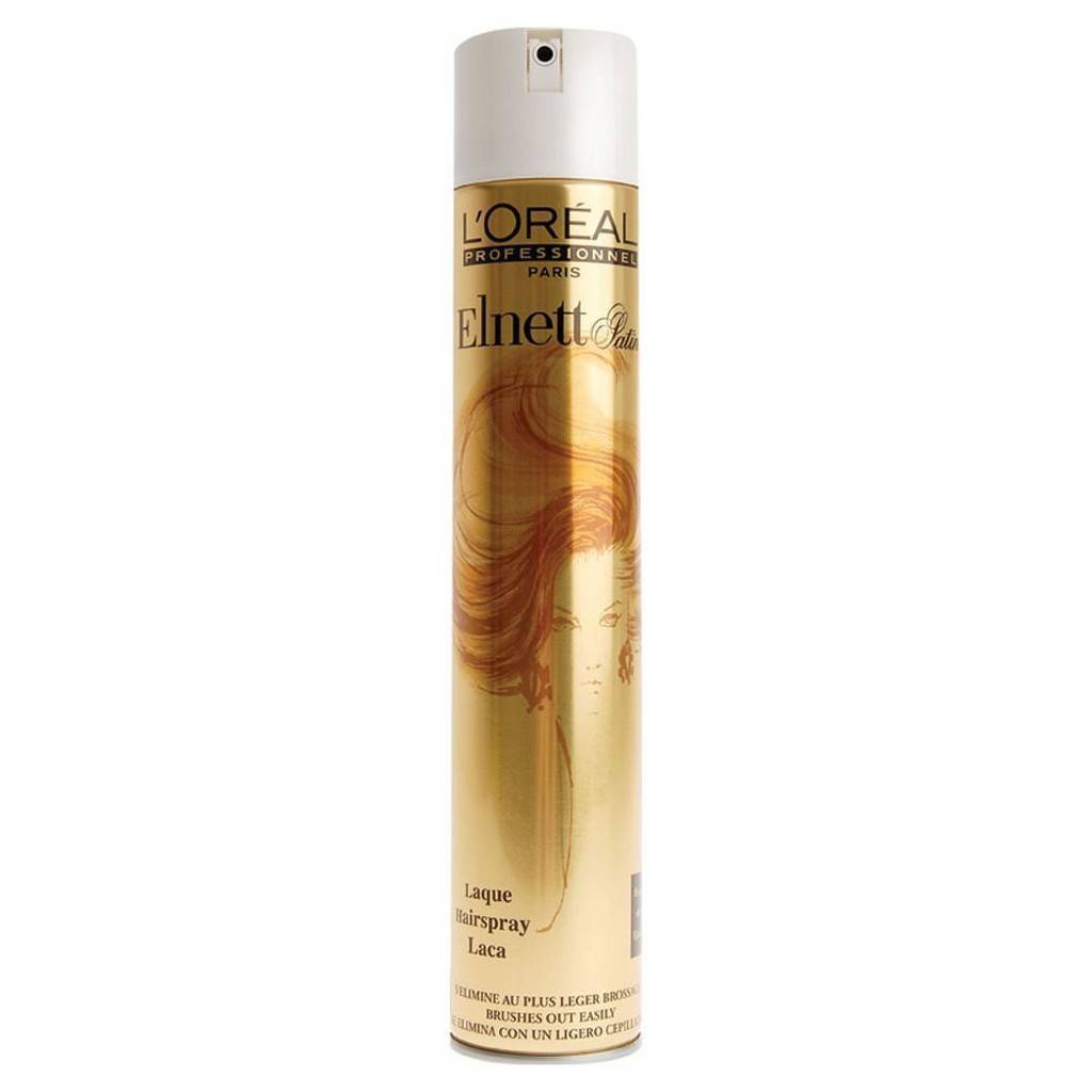 สเปรย์ลอลีอัล Loreal Elnett Satin Hairspray - 500ml