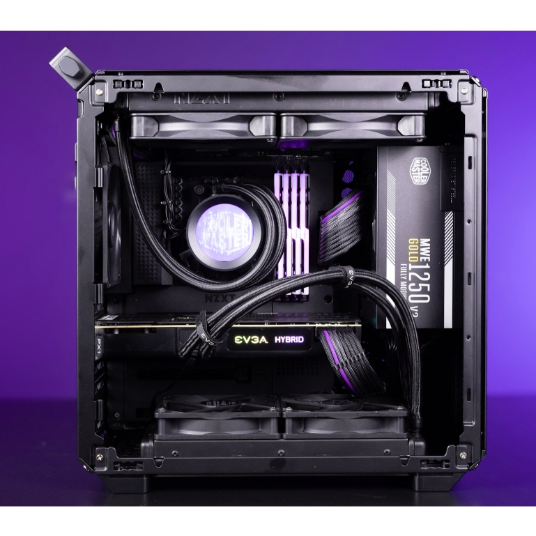 CASE COOLER MASTER QUBE 500 (BLACK/WHITE) Edition (E-ATX) -2 Years