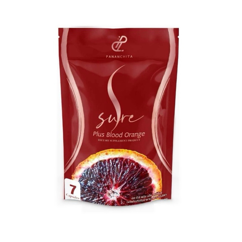 เอส ชัวร์ พลัส บลัด ออเรนจ์ Pananchita S Sure Plus Blood Orange