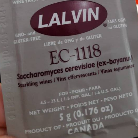 (แพคเกจใหม่) ยีสต์หมักไวน์ ยีสต์ หมัก ไวน์ ทำ ไวน์ LALVIN EC-1118 LALLEMAND WINE YEAST 5 กรัม หมดอายุ 12-2028 ราคา ถูกที่สุด ดีลบีเคเค แกลเลอรีภาพที่ 9