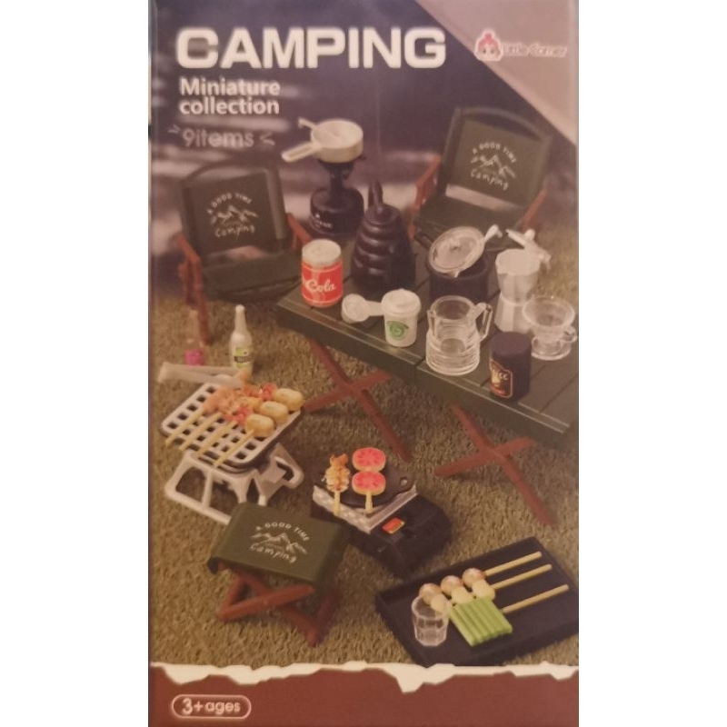 พร้อมส่งในไทย กล่องสุ่ม MR DIY LET'S GO CAMPING MINIATURE COLLECTION #MRDIY #CAMPING #MRDIYThailand