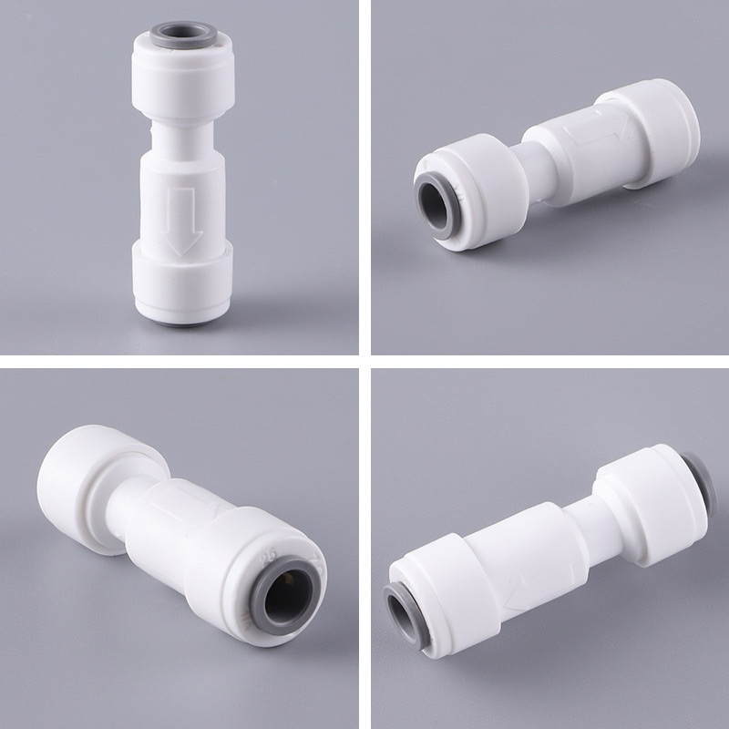 เช็ควาล์ว Check Valve กันน้ำไหลย้อนกลับ ข้อต่อตรง กันย้อน ต่อสาย 3หุน 9.5mm 3/8นิ้ว