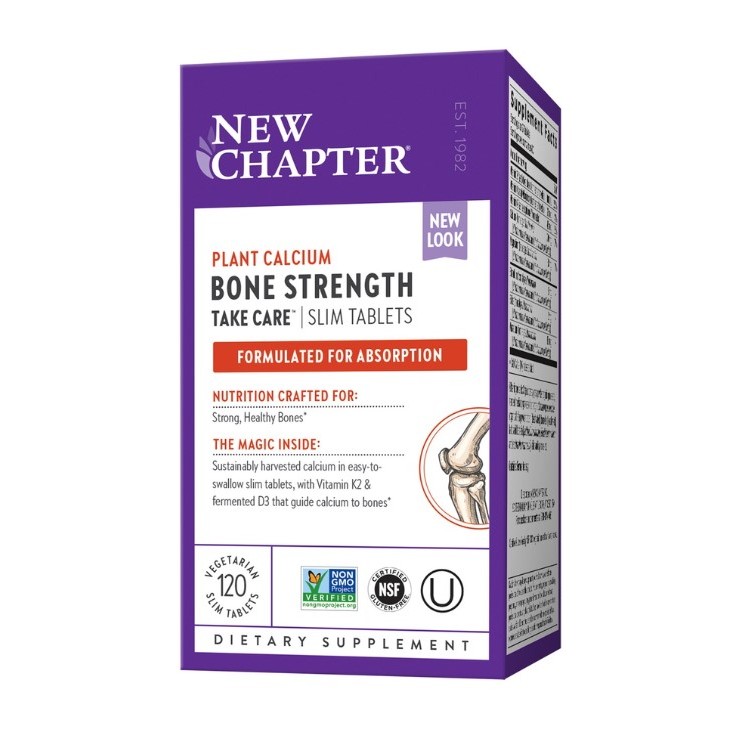 New Chapter Bone Strength Take Care-Slim Tablets ของแท้พร้อมส่ง EXP 2027+