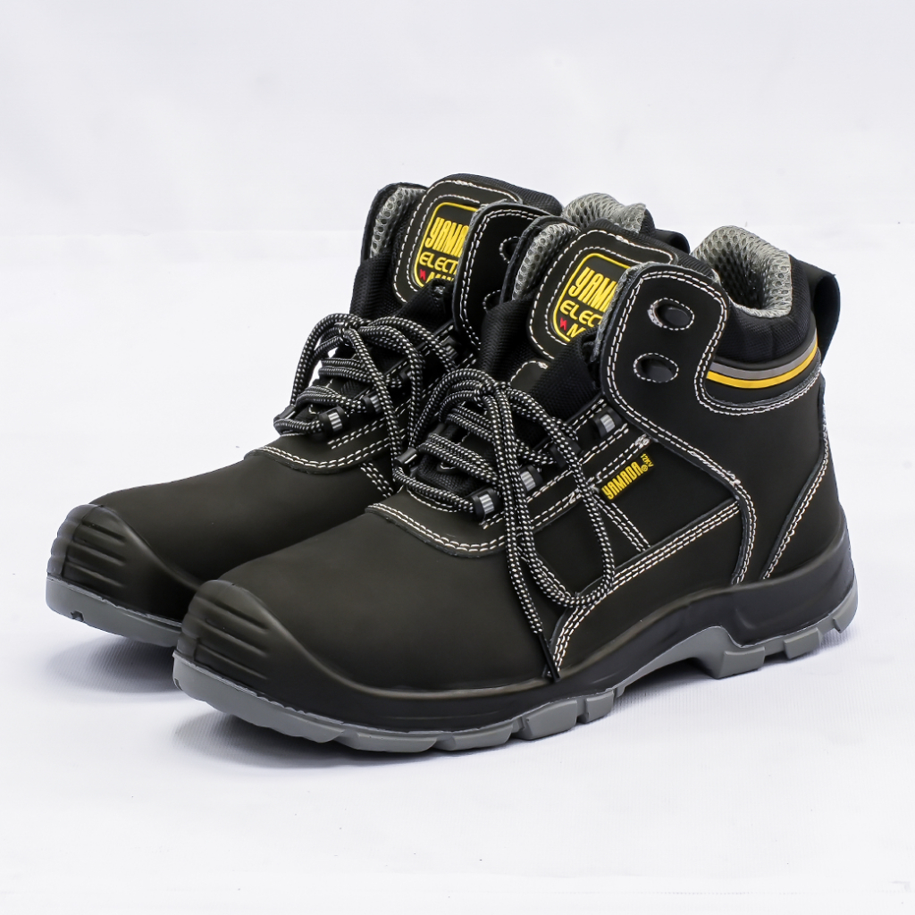รองเท้าเซฟตี้ กันไฟฟ้า รุ่น Electric man YAMADA สามารถกันไฟฟ้าได้ 12KV (12,000V)