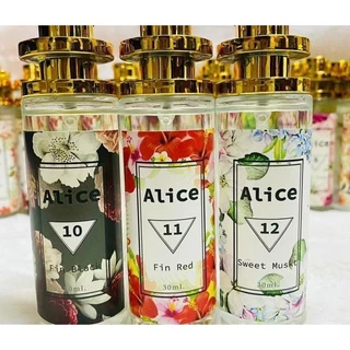 น้ำหอม Alice Perfume 30ml ความหอมหลากสไตล์ที่เป็นคุณ หอมติดทนนาน 8-12 ชั่วโมง มาดามฟิน jardo กลิ่น เคาเตอร์แบนด์