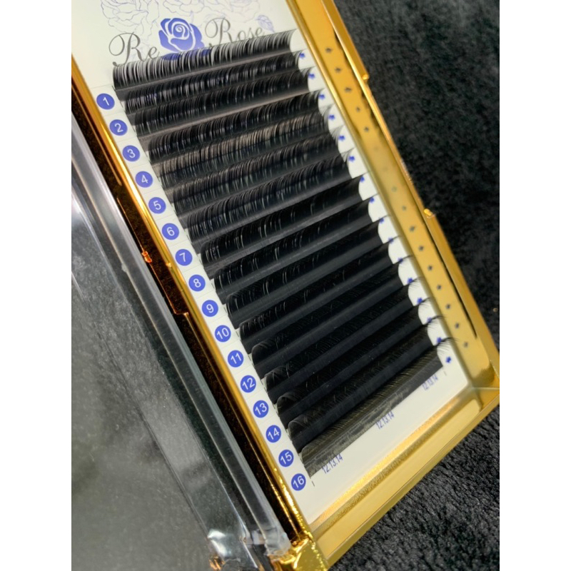 ขนตา Camellia LC0.07 Mix แบรนด์ RE ROSE