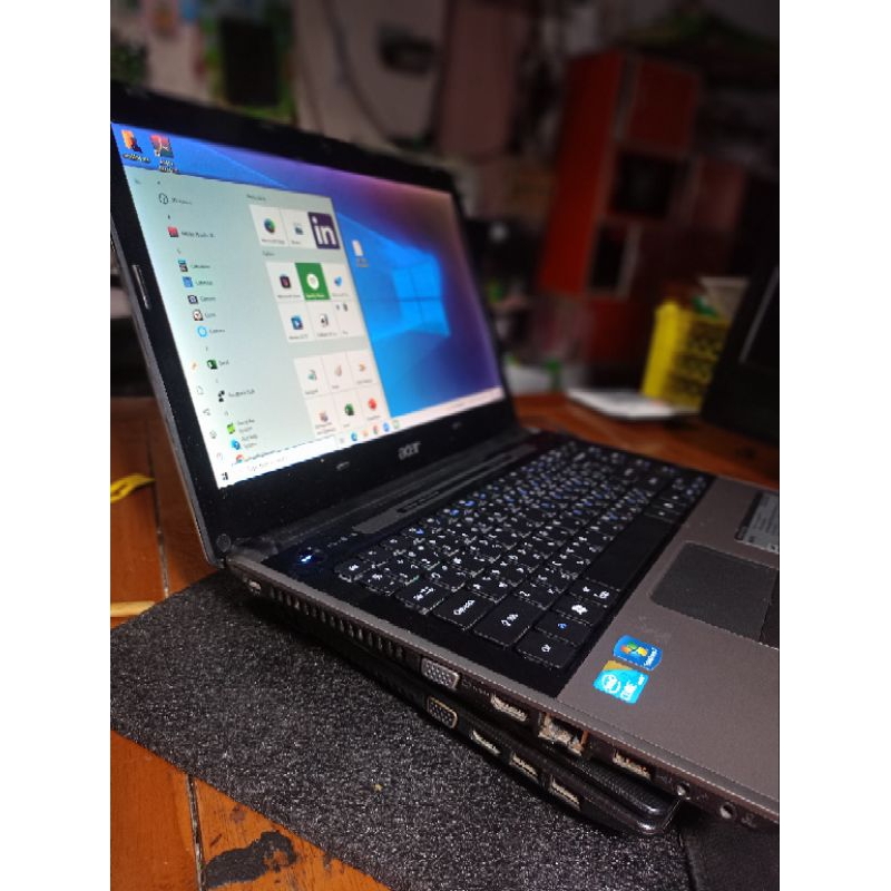 notebook acer aspire 4820 core i3-m350 มือสองสภาพพร้อมใช้