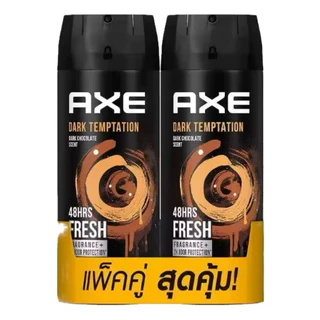 (แพ็คคู่) AXE สเปรย์ระงับกลิ่นกาย 135 มล. แอ๊กซ์ Deo body spray แท้ 100%