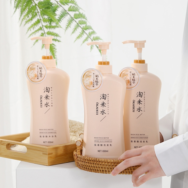 Okanen Shampoo O'galini Taomi Water Amino Acid แชมพูสระผม ครีมนวดตัว ให้ความชุ่มชื้น ผู้ชาย ผู้หญิง